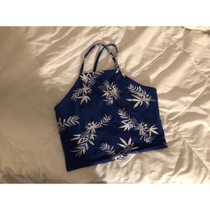 Size S Tropical Crop Top